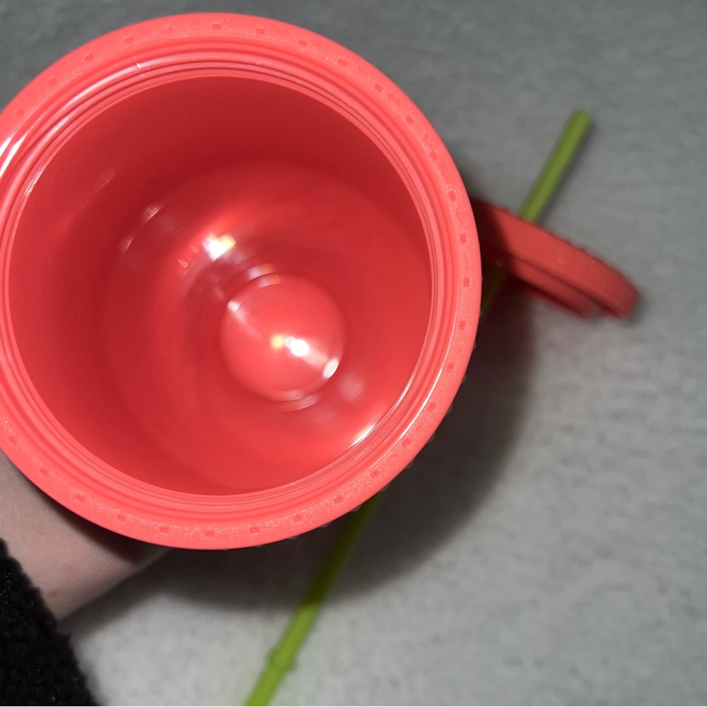 Starbucks Studded Tumbler Cup Venti Limited Edition 2022 Dragonfruit Coral - Picture 2 of 3